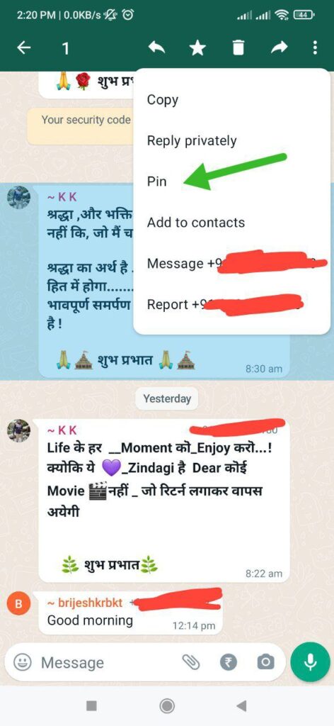 WhatsApp New update How you can pin chats for up to 30 days in WhatsApp