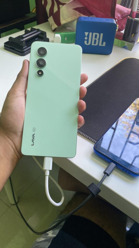Lava Storm 5G looks like