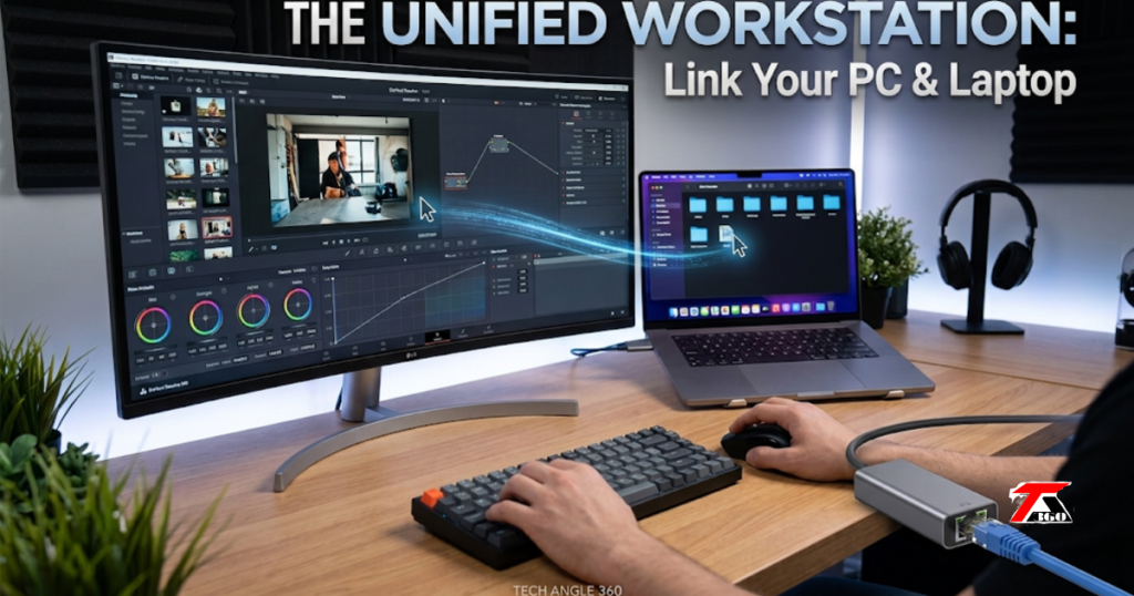 How to Connect Your PC and Laptop into One Seamless System